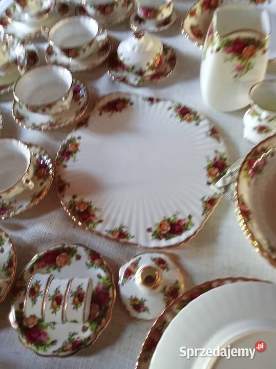 Serwis kawowoobiadowy Royal Albert England Prusim sprzedam