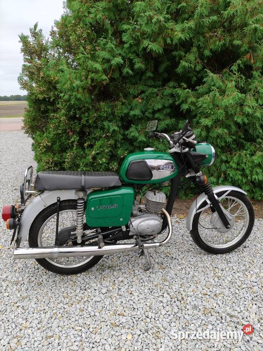 MZ TS 125 1985r z dokumentami do rejestracji na wielkopolskie Kalisz