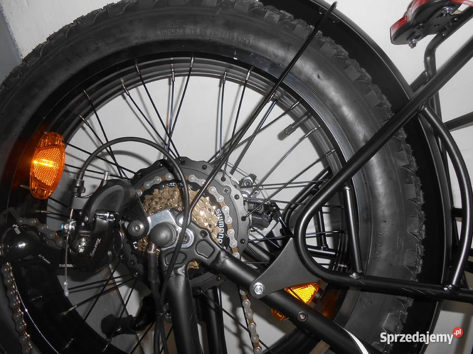Rower elektrrycznny składak fatbike 20 alu rama lubuskie Świebodzin