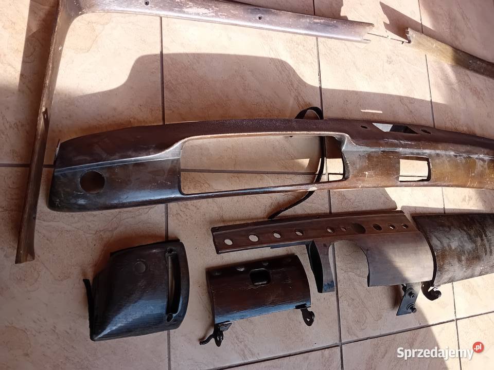 Konsola Drewno Mercedes Ponton W180 220S Dębno