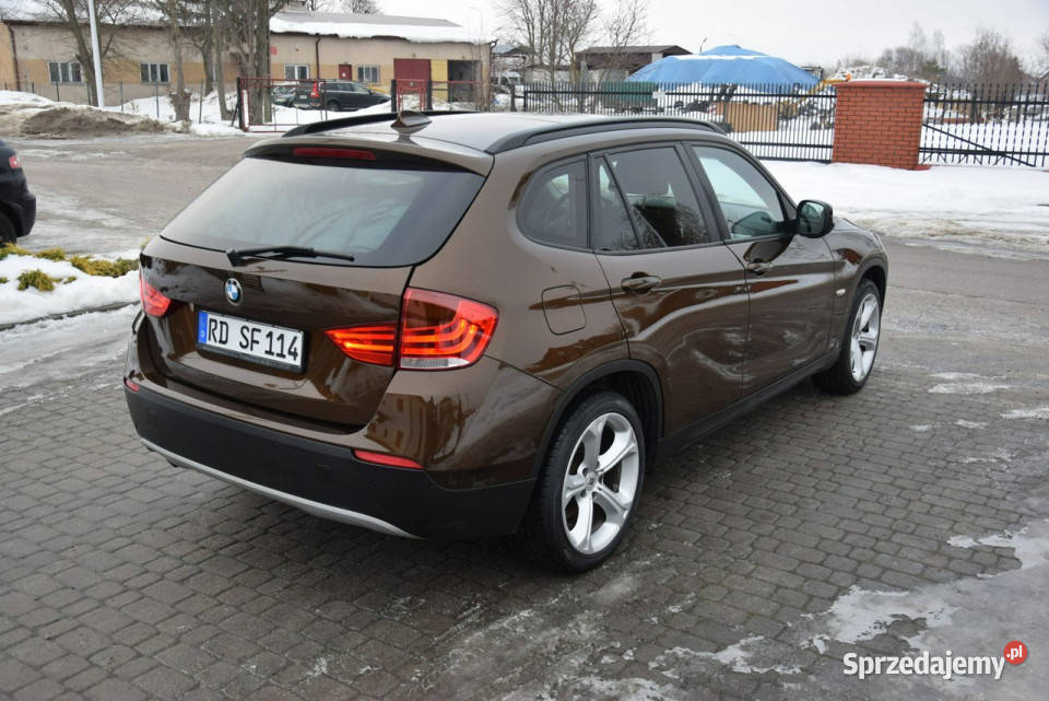 BMW X1 20D 177 Navi Kamera 2 KPL KÓŁ Brązowy Majdan Sieniawski
