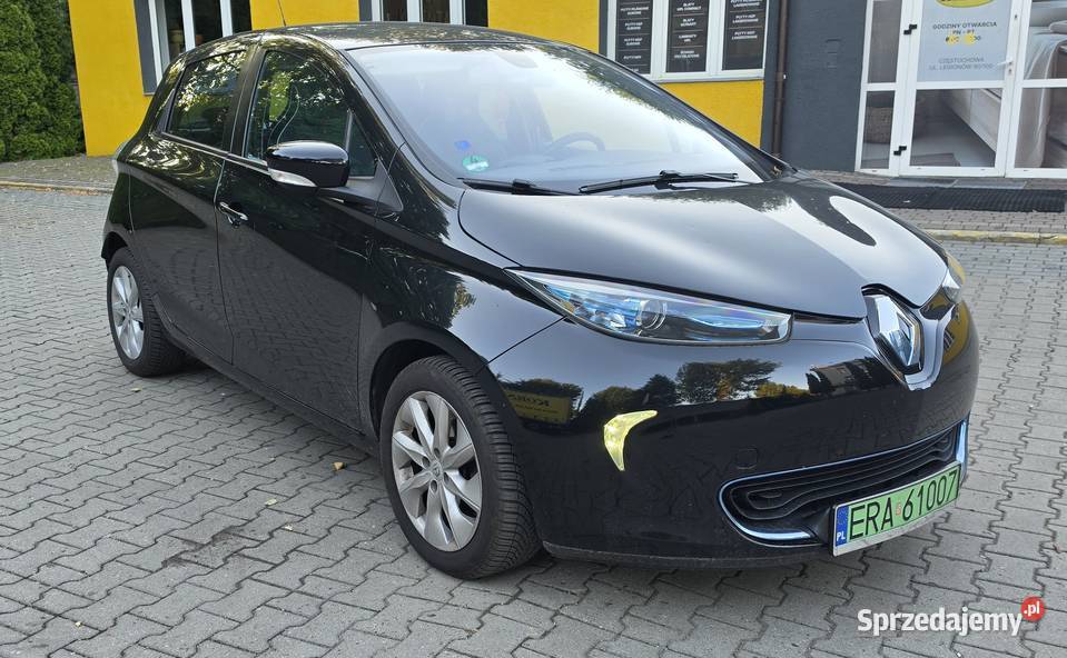 Renault Zoe Elektryk Zarejestrowany Częstochowa sprzedam