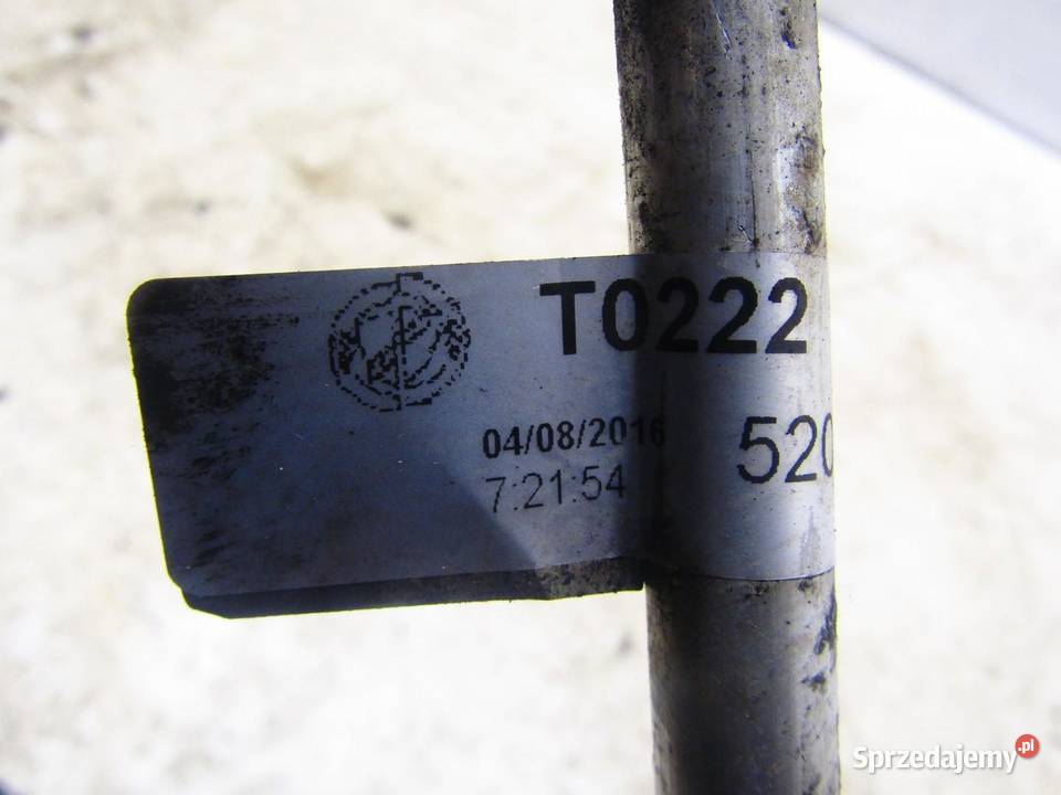 RURKA PRZEWÓD WĄŻ KLIMATYZACJI 14 TJet FIAT TIPO