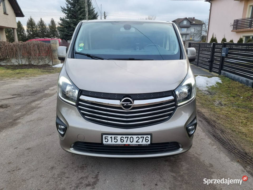 Opel Vivaro Super zadbany 1 wł Klimatronik Wojkowice Kościelne