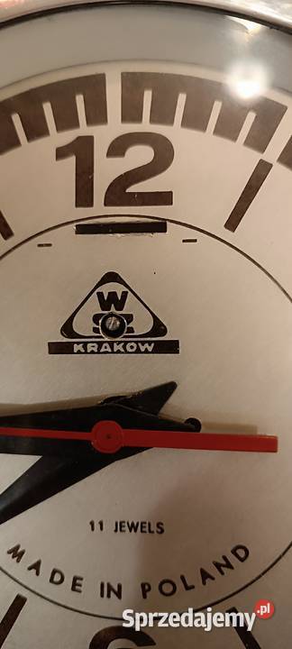 Okrętowy zegar Wachta Kraków klasyczny zegar sprzedam