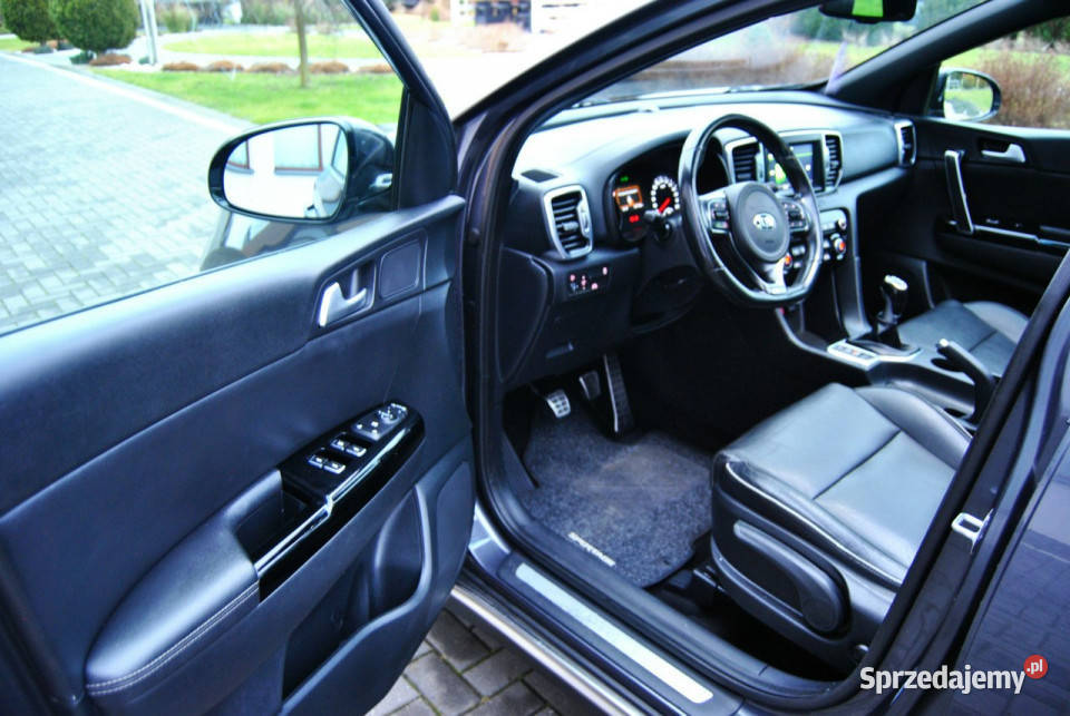Kia Sportage GTline Kamera cof SKÓRA LEDY GPS szyberdach