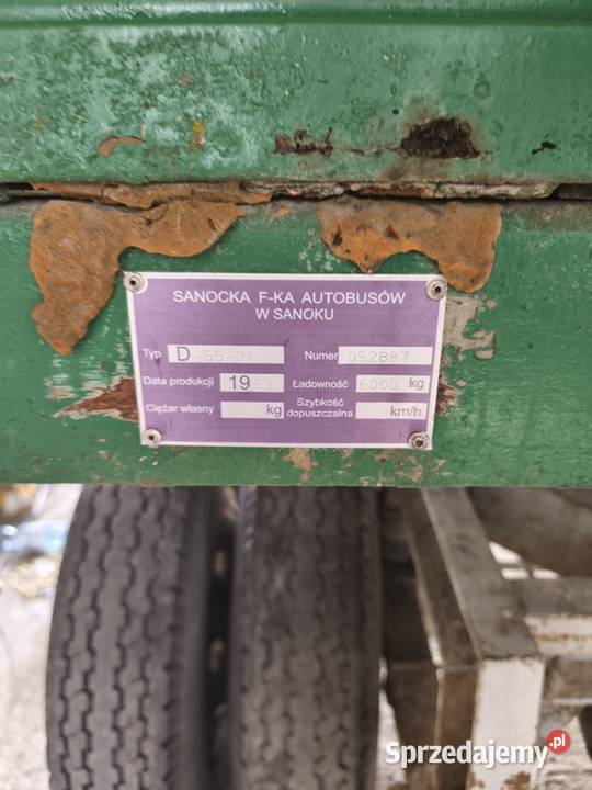 Przyczepa d55 Prochowice