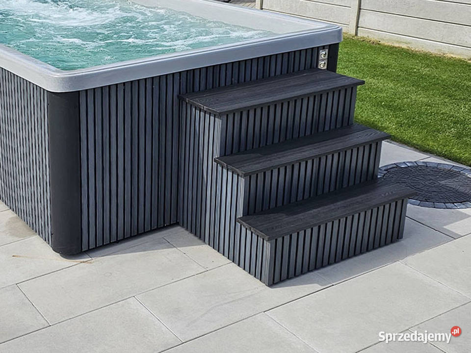 BASEN WOLNOSTOJĄCY OGRODOWY 8m3 Z PRZECIWPRĄDEM Karpacz