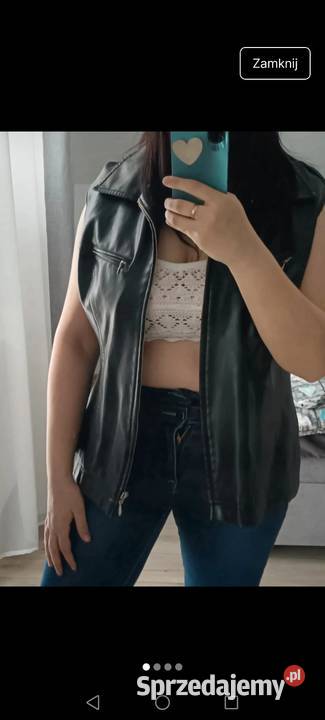 Kamizelka bezrękawnik śliski bez rękawów 2YK