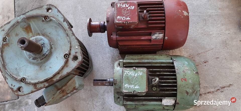 Silnik elektryczny 75KW 55KW 11KW 965obr 1435obr Pozostałe małopolskie sprzedam