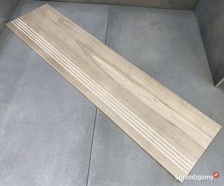 Schody z płytek z drewna stopnice 100x30 DESKA z Łask