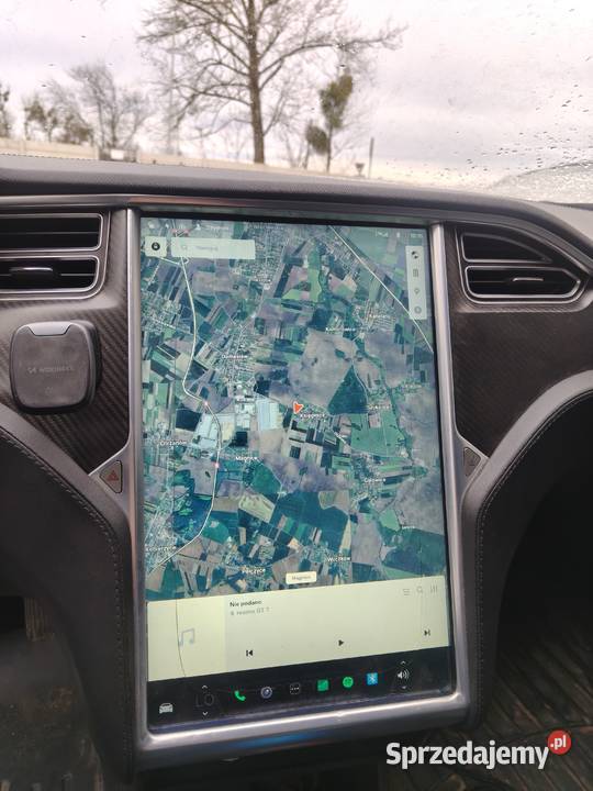 Tesla Model S S75 LTE CCS aplikacja garażowana Rok produkcji 2014 Model S Księginice