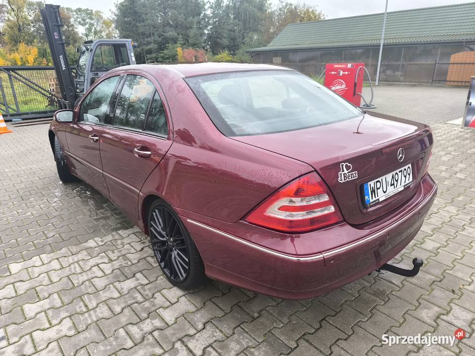 MercedesBenz C Klasa C200 Elegance 163 LPG światła przeciwmgielne Błędostowo