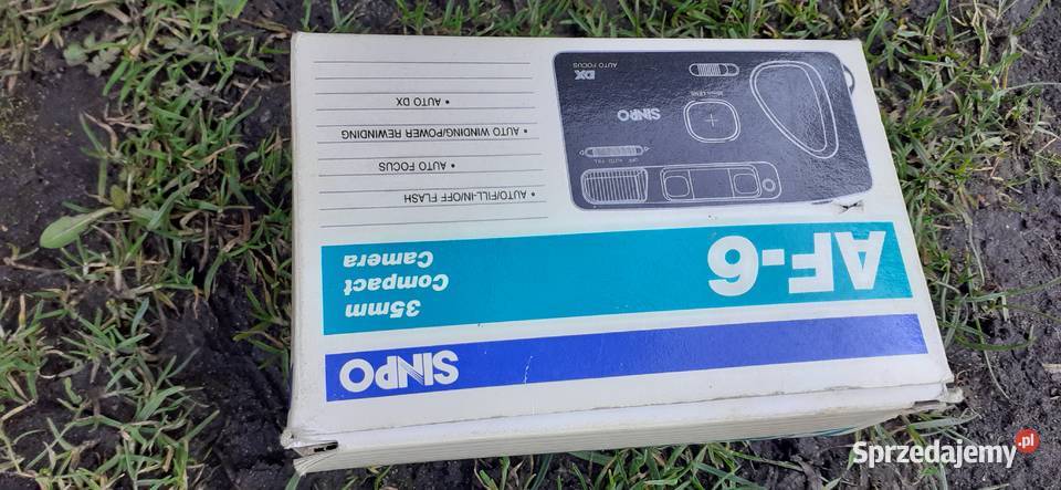 Aparat fotograficzny Sinpo AF6automatycznyna Tuszkowo