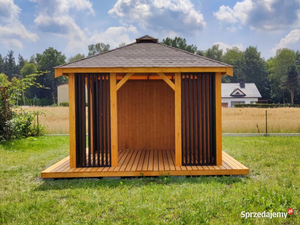 Nowoczesna Altana Ogrodowa 3x3m Altanka Domki narzędziowe