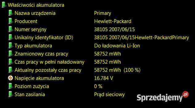 Laptop HP NC8430 280GB SSD firewire COM klasyk Pszczyna sprzedam