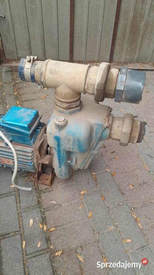 Silnik elektryczny 5 KW z pompa do wody sprzedam