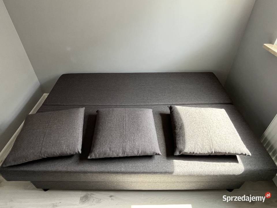 Sofa rozkładana IKEA szara stan 2 Tczew