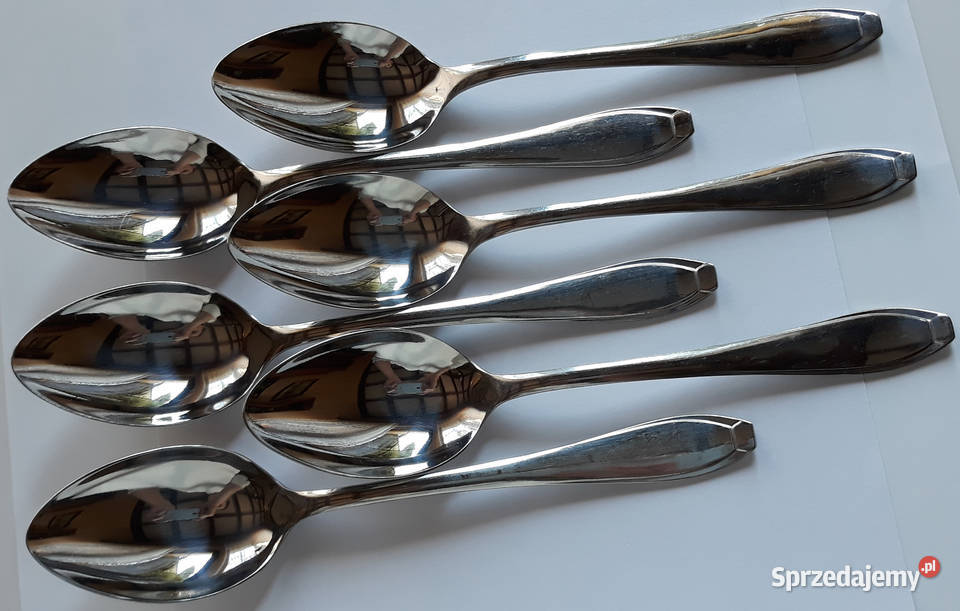 Łyżki obiadowe KANT BAKELIT Gerlach sztućce PRL Sztućce Dom i Ogród śląskie
