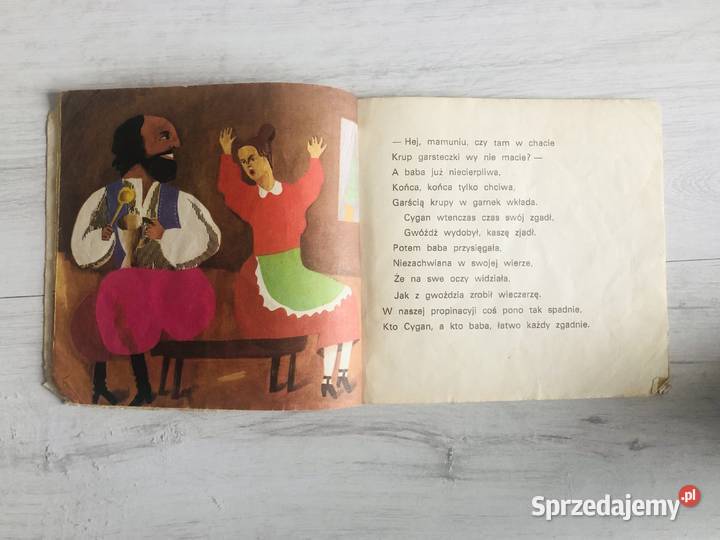 książka Cygan i Baba Osioł Rak w garnku Książki dla dzieci łódzkie Łódź