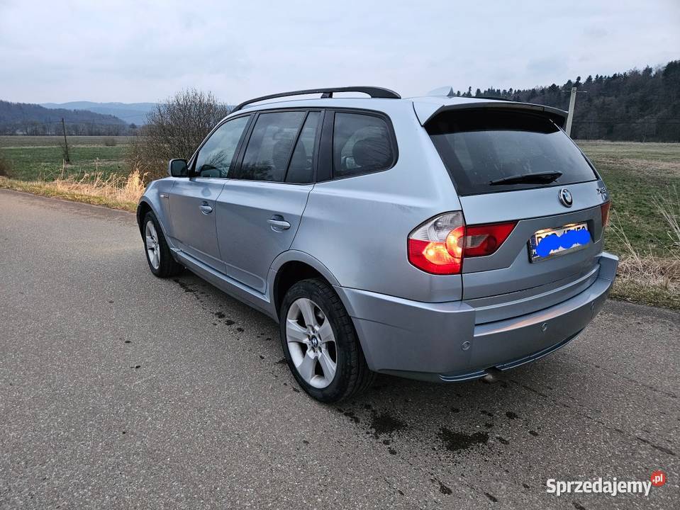 Bmw x3 e83 Anglik zarejestrowany Okazja 20d 177