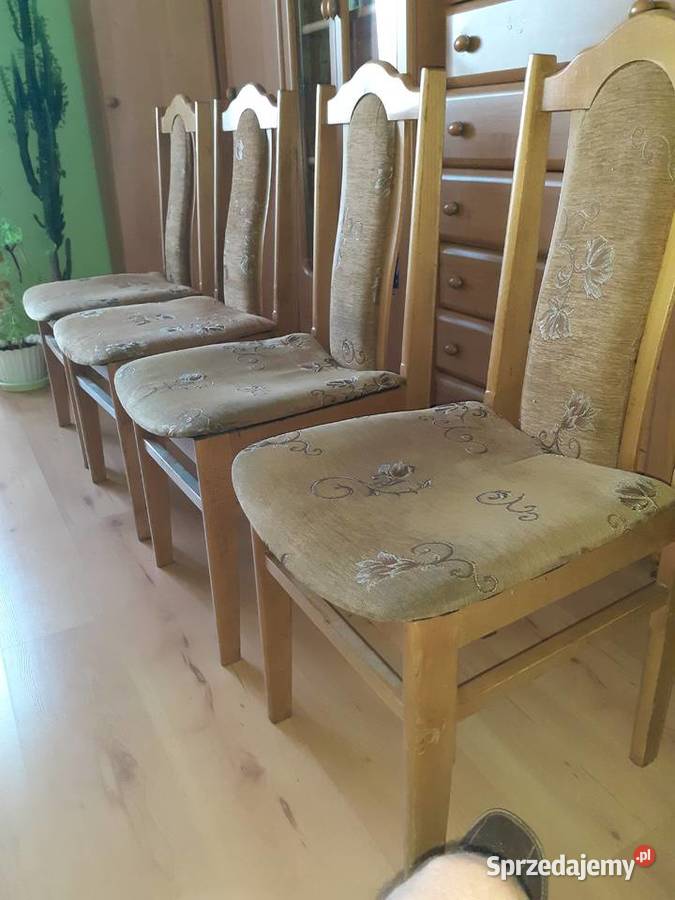 Krzesła pokojowe 4 sztuki mazowieckie Warszawa