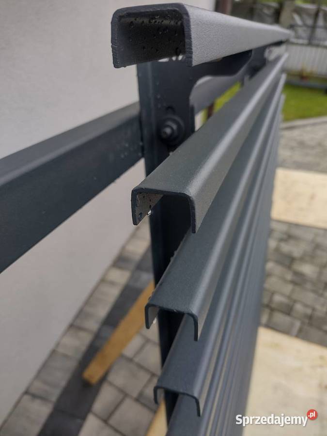 Ogrodzenieprzęsła ogrodzeniowe ogrodowe modułowe śląskie Cisiec