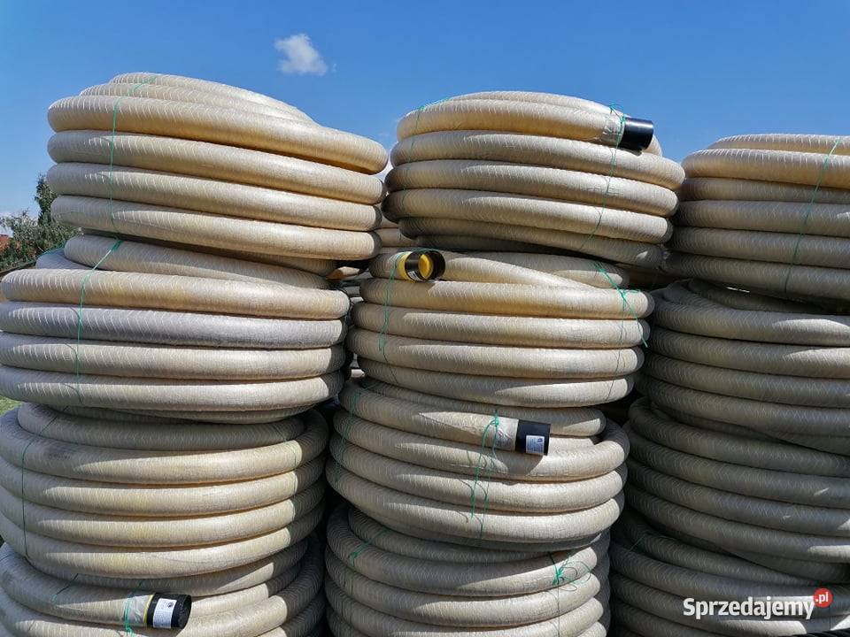 Rura drenarska fi 100 OTULINIE oplot DRENAŻ Oleśnica