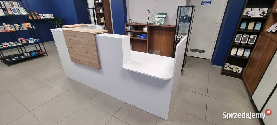 Lada recepcyjna Narożna Recepcja Biuro mazowieckie Warszawa