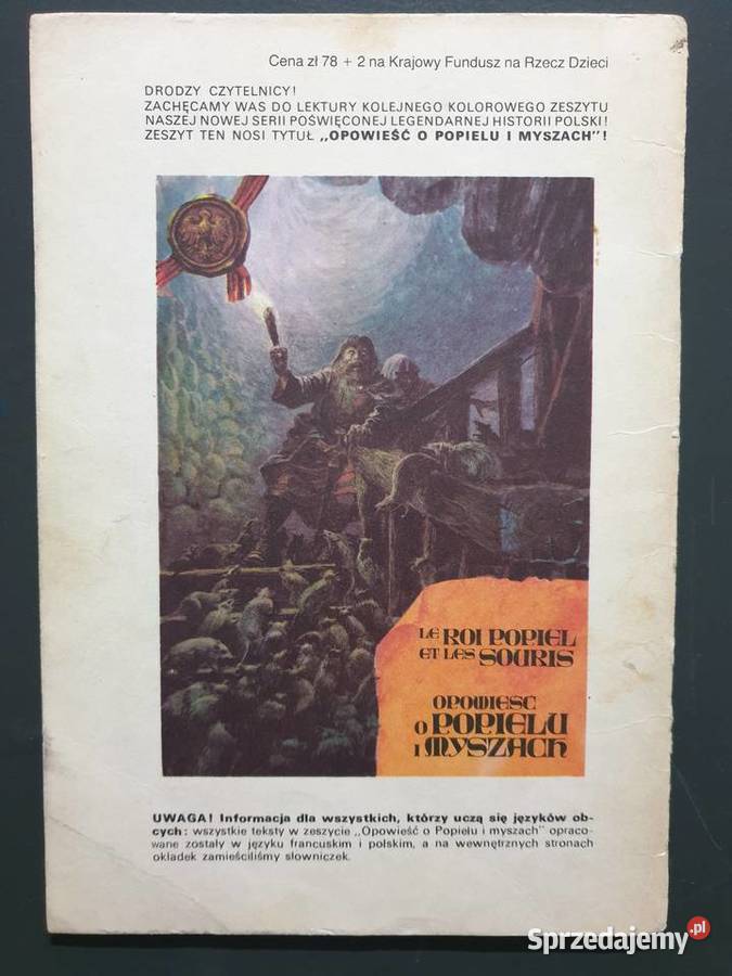 O Smoku Wawelskim i Królewnie Wandzie język Gdynia