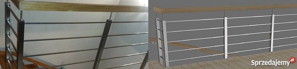 Balustrady ze stali nierdzewnej