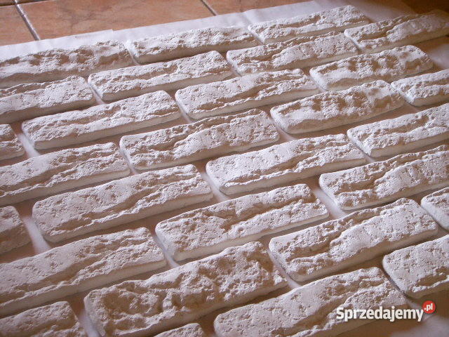 stara cegła biała kamień dekoracyjny Łódź