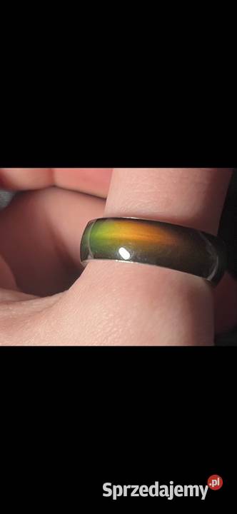 pierścionki mood ring pierścień nastroju