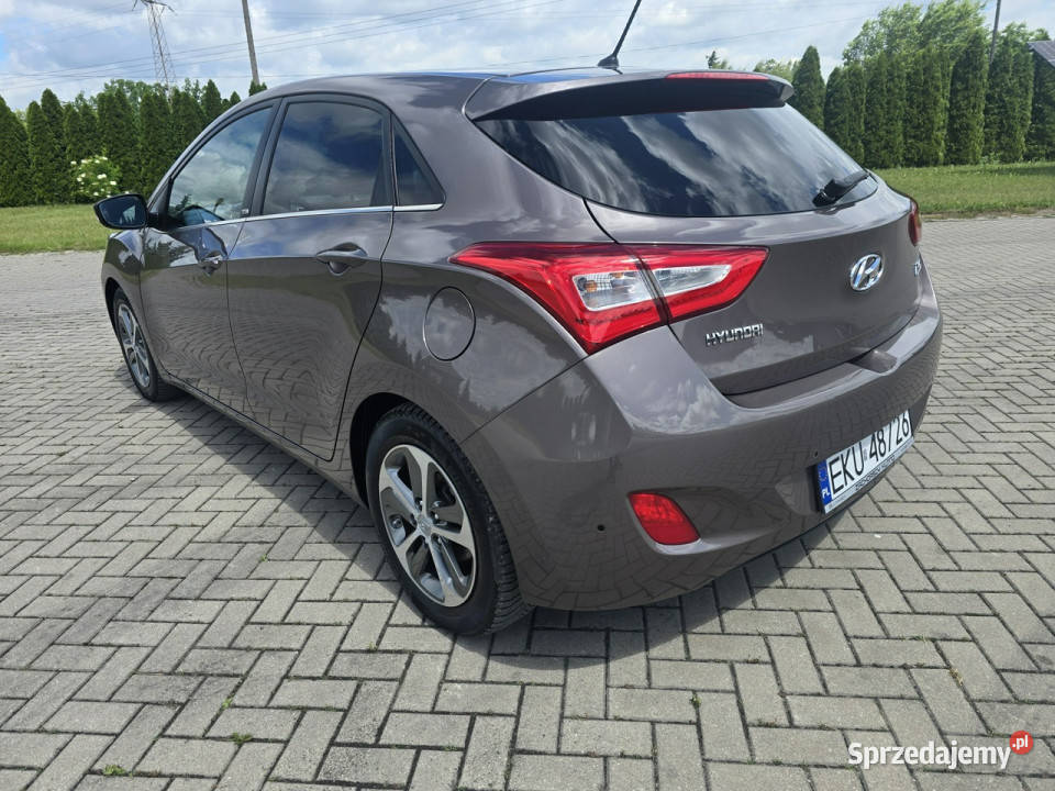 Hyundai i30 16crdi NavigacjaTempomatLedyKlimatr klimatyzacja łódzkie Kutno