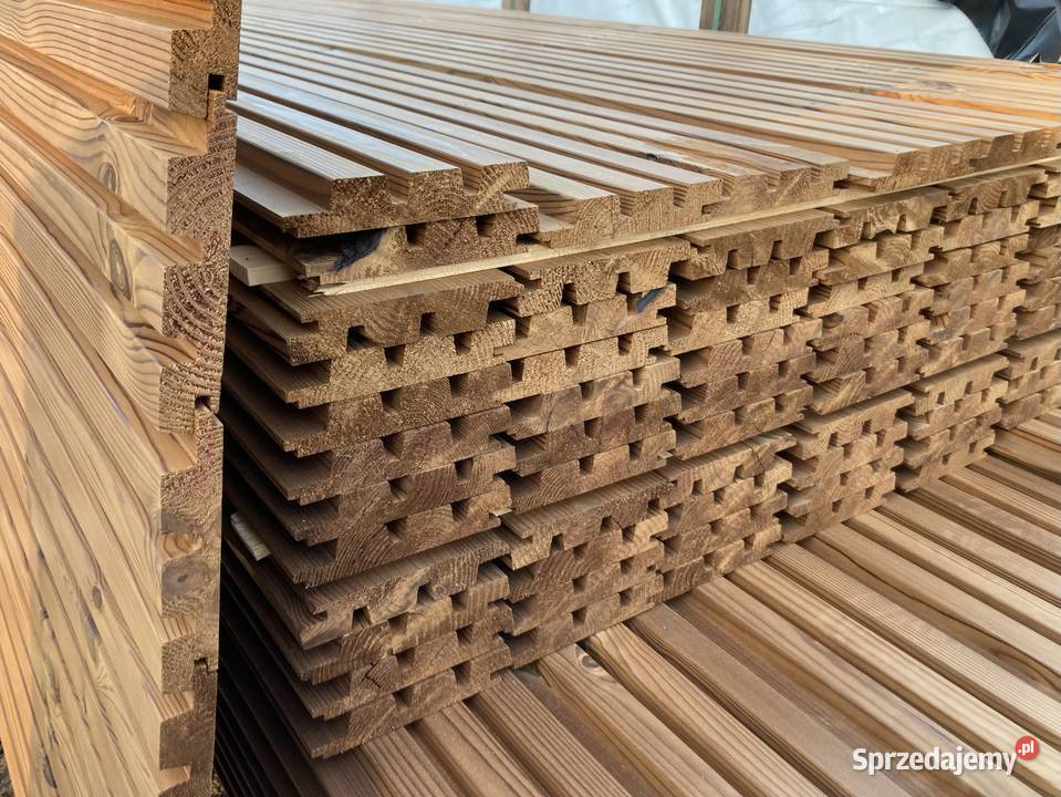 Deska elewacyjna 26x140 C Romb Trio termo sosna Krosno Odrzańskie