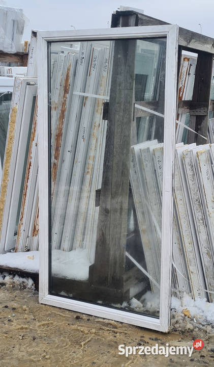 OKNA KacprzaK Witryna 86x162 FIX Używany PCV Dom i Ogród Siedlce