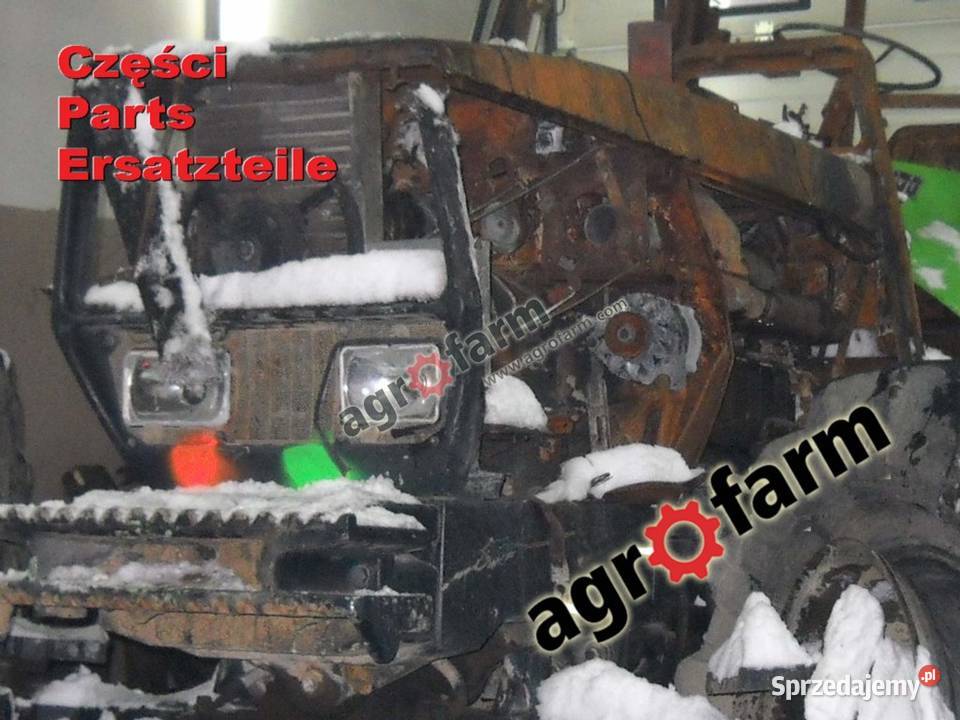 Deutz Agrostar 611 części skrzynia biegów oś Pozostałe Byków