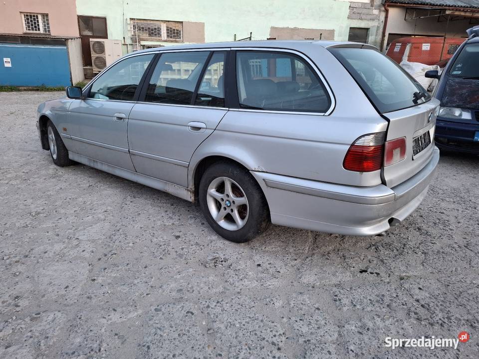 BMW 520d e39 Kombi Czarne Skóry Webasto Alufelgi światła przeciwmgielne Skawina