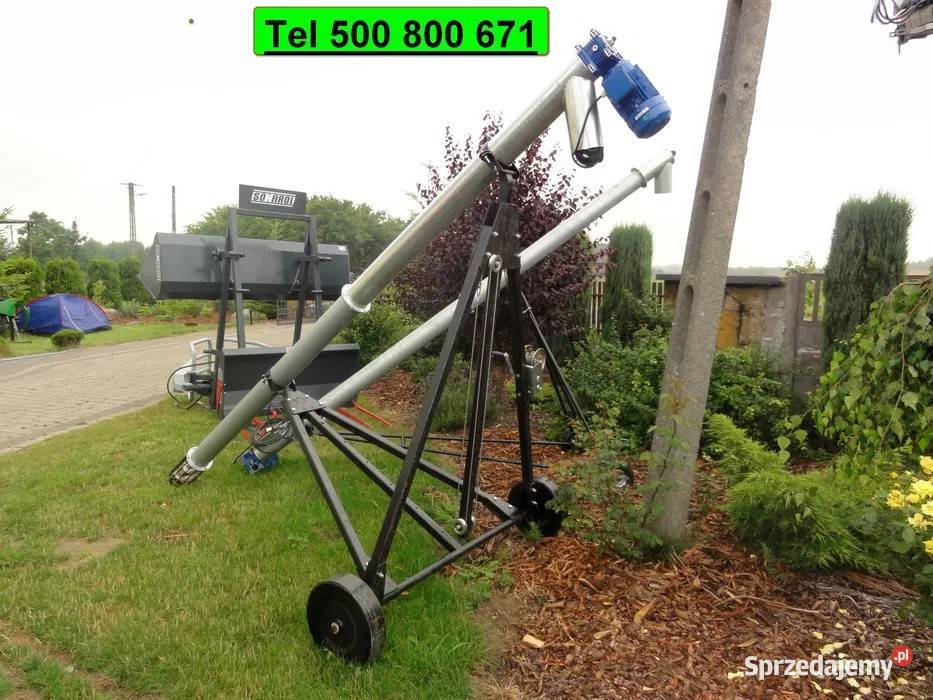 Żmijka do Zboża Przenośnik Ślimakowy Ocynk Rolnictwo Katowice