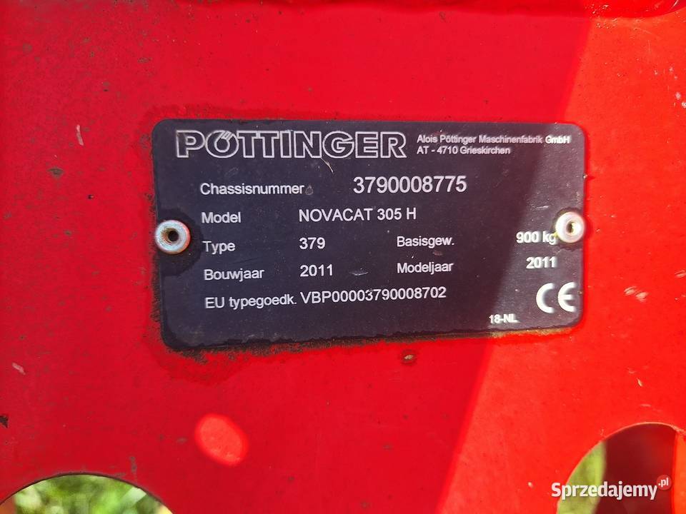 Kosiarka Pottinger Novacat 305