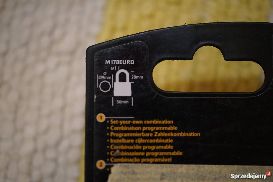 Kłódki na szyfr firmy MASTER LOCK Bielsko-Biała