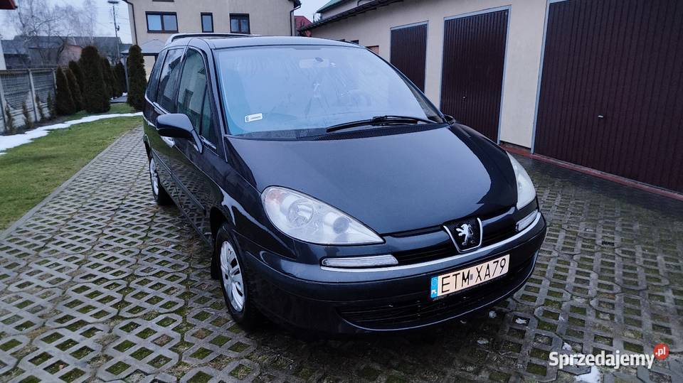 Peugeot 807 20 benzyna łódzkie