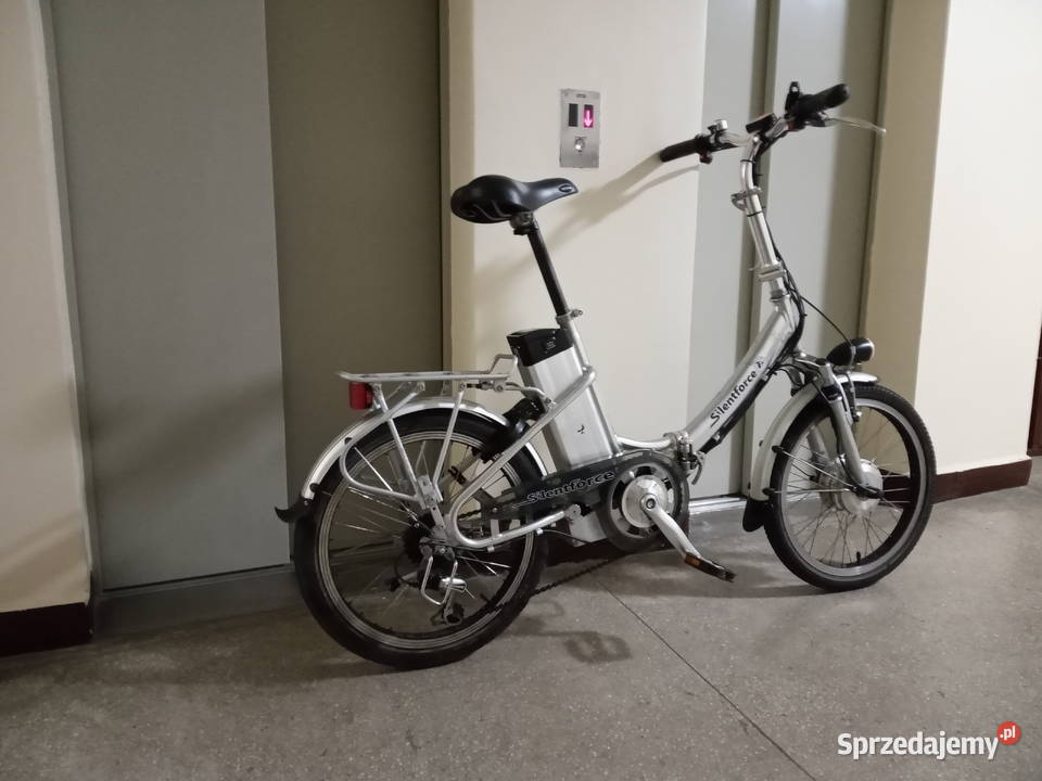 Składany ROWER ELEKTRYCZNY wyprodukowany w mazowieckie Warszawa sprzedam