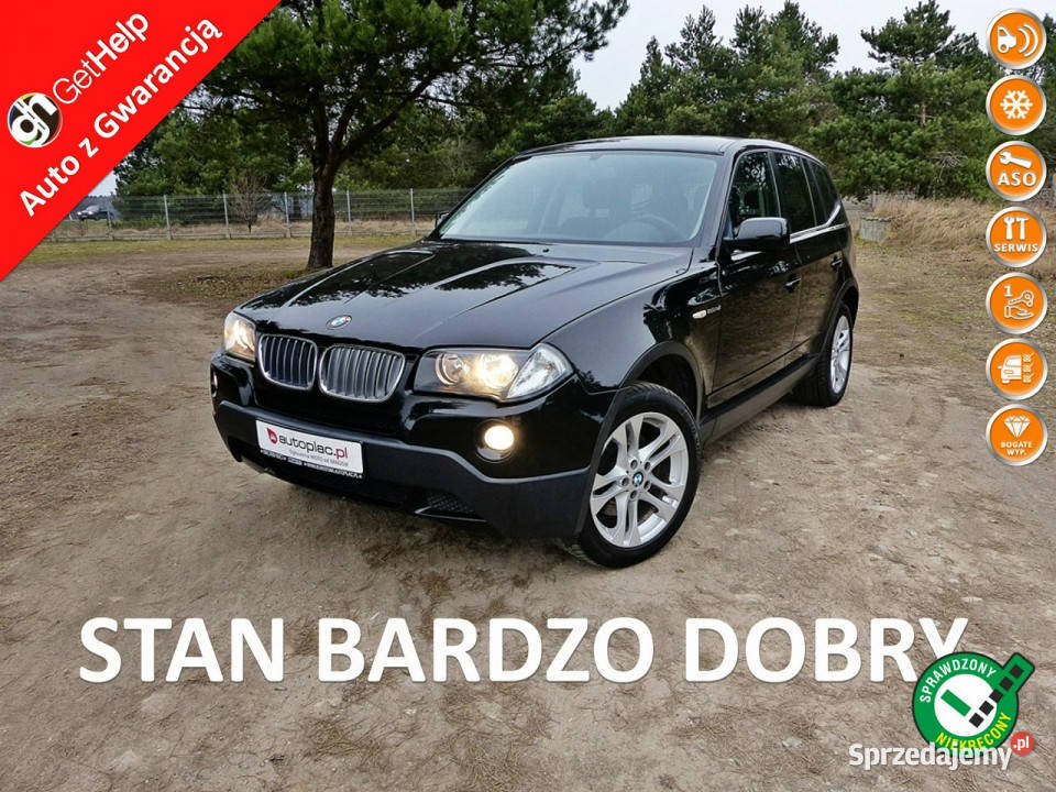 BMW X3 25 si4x4KlimaAluPełna kurtyny powietrzne wielkopolskie Piła