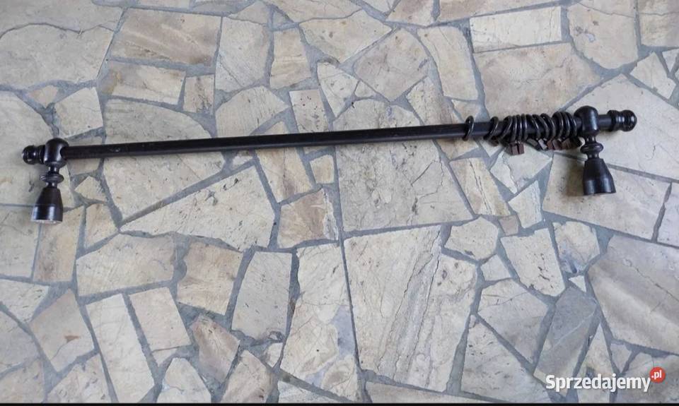 Karnisz pojedynczy 160 160 i 120 z kółkami i Lewin Brzeski sprzedam