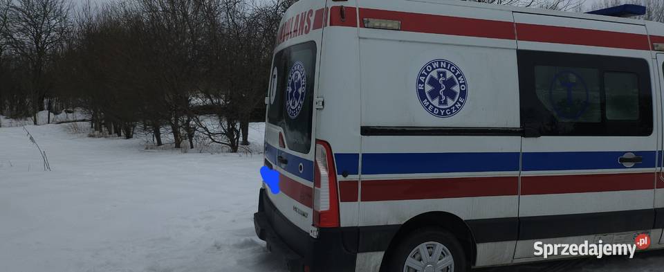 Ambulans karetka Renault Master 2013r przejscie diesel