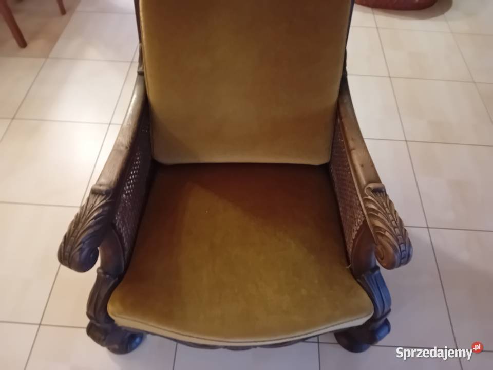 Antyczny fotel w stylu Cheppendele Szczecin