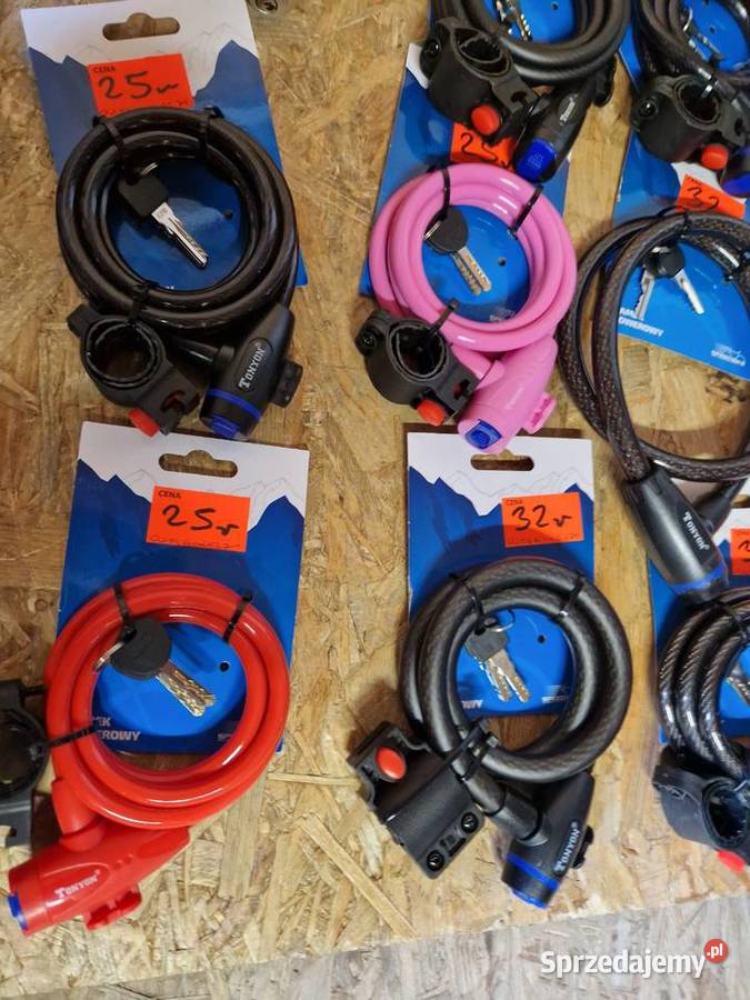 Zabezpieczenie rowerowe linka rowerowa Blokada sprzedam