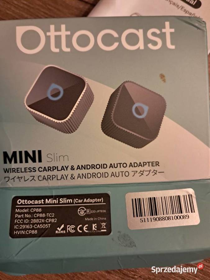 nowy adapter carplay uszkodzone pudełko Sandomierz