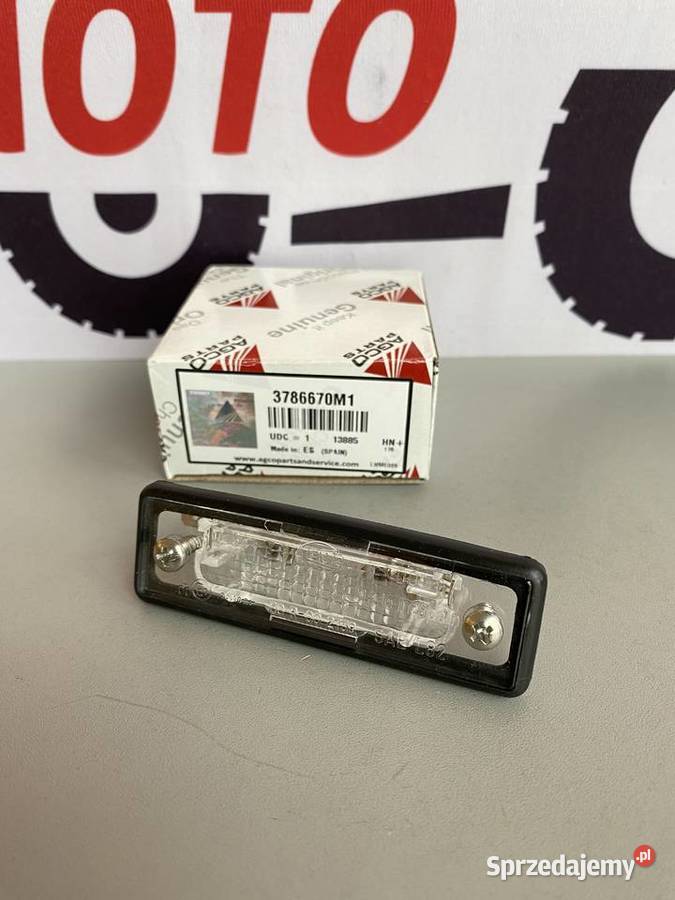 Oświetlenie tablicy rejestracyjnej Massey Białystok